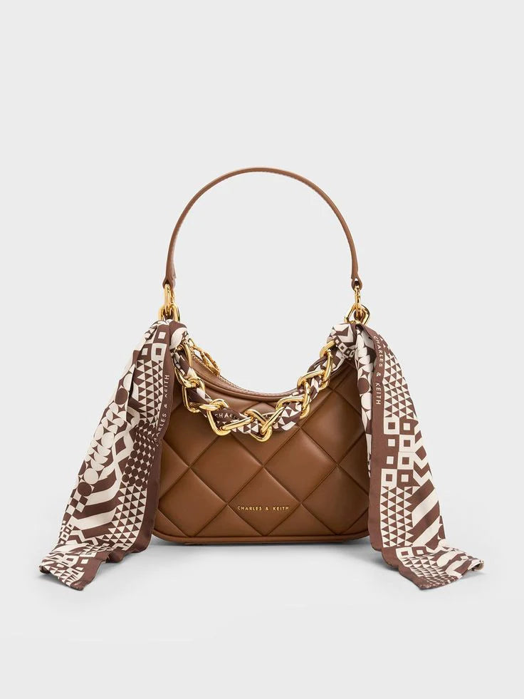 CHARLES & KEITH Alcott Quilted Shoulder Bag