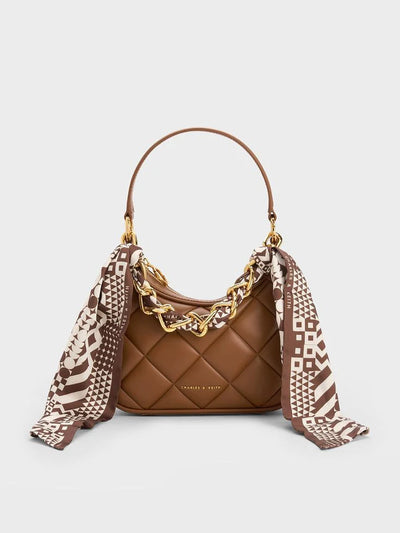 CHARLES & KEITH Alcott Quilted Shoulder Bag