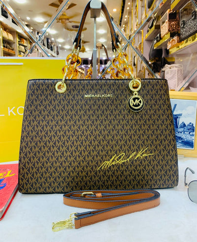 MICHAEL KORS CYNTHIA SIGNATURE BAG