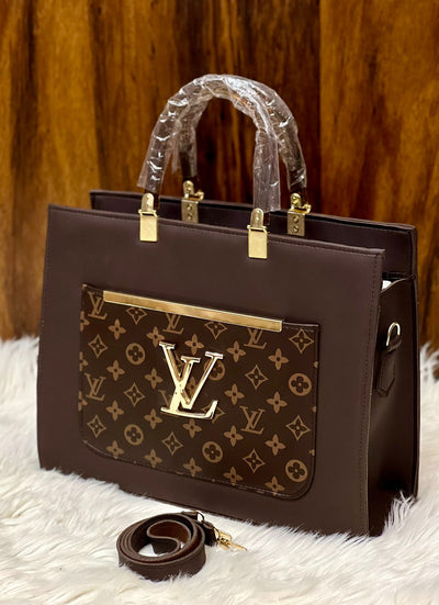 Louis Vuitton Chic Checkered Tote Bag