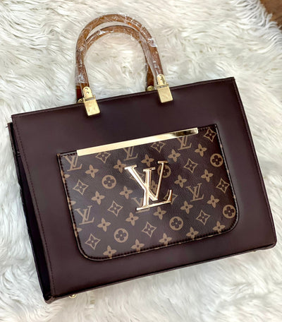 Louis Vuitton Chic Checkered Tote Bag